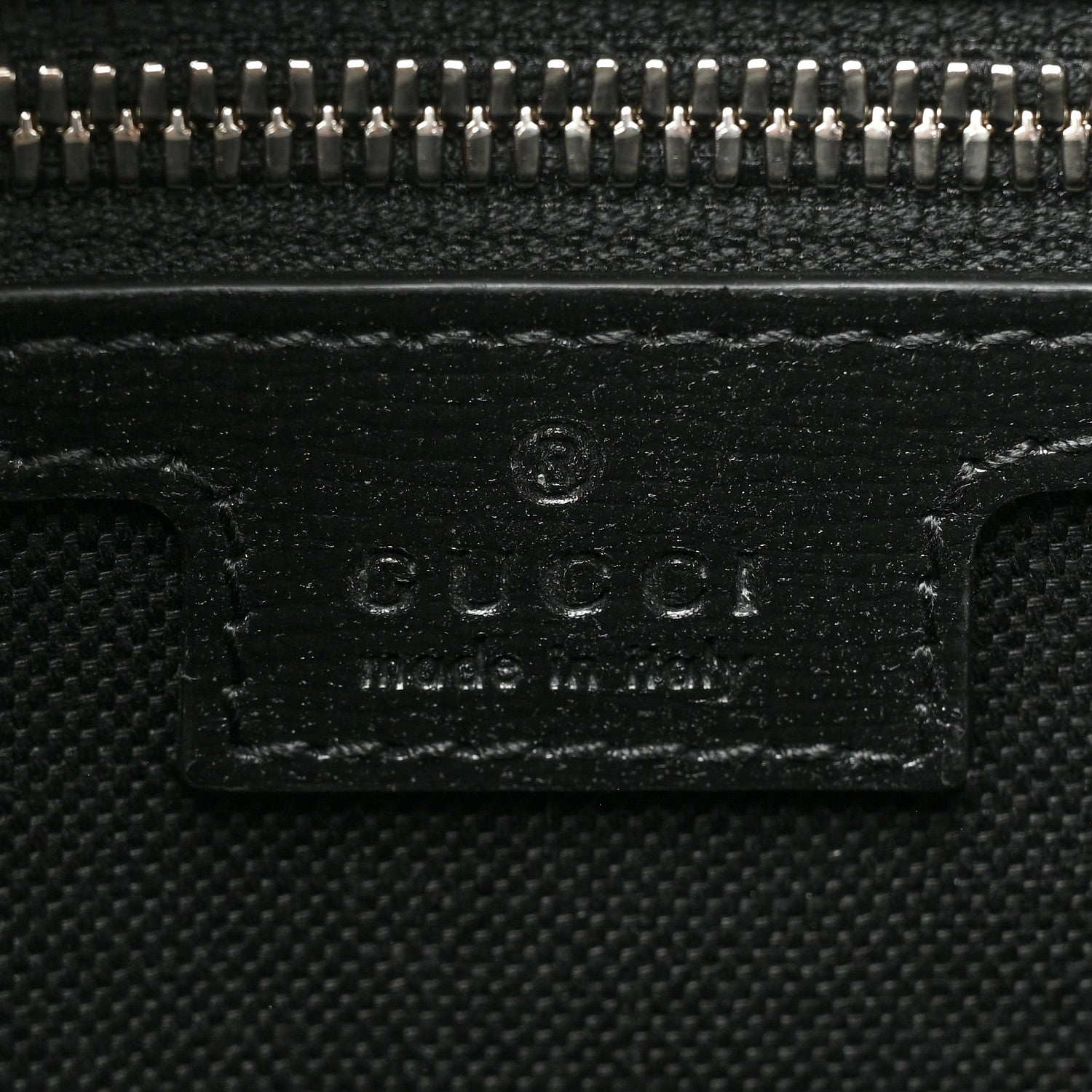 Gucci GG Supreme Monogram Azalea Calfskin Medium Retro Interlocking G Vertical Tote Bag Black 5 of 7