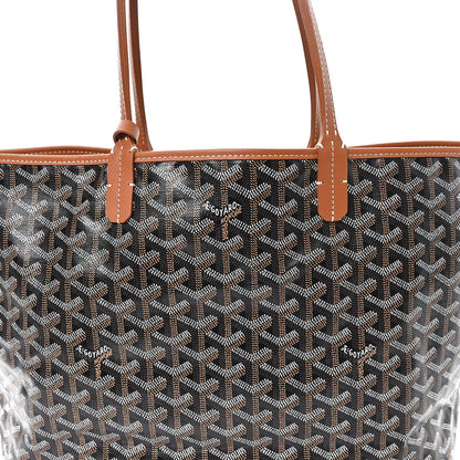 Goyard Goyardine Saint Louis PM Black Gold 9 of 11