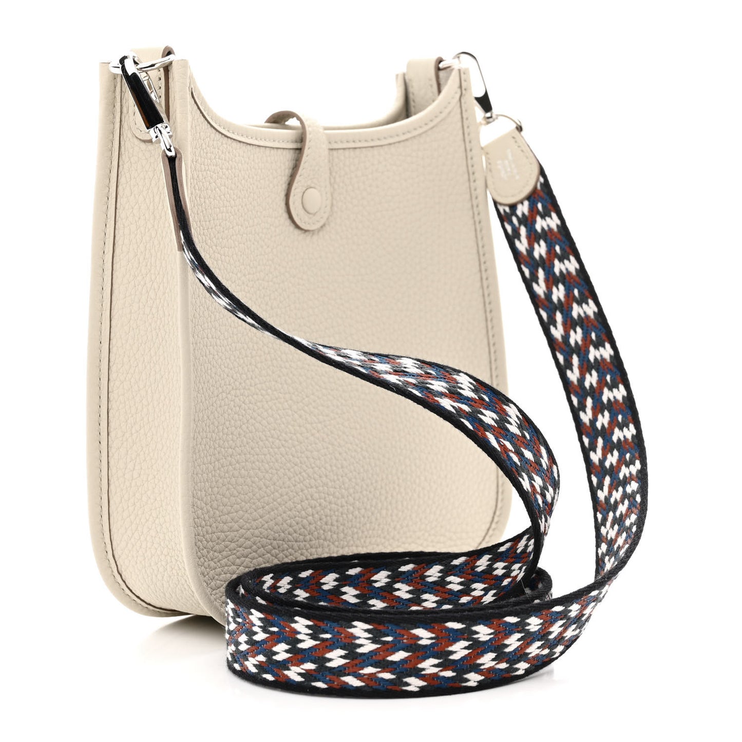 Taurillon Clemence Zigzag Evelyne TPM Beton Black White Deep Bleu