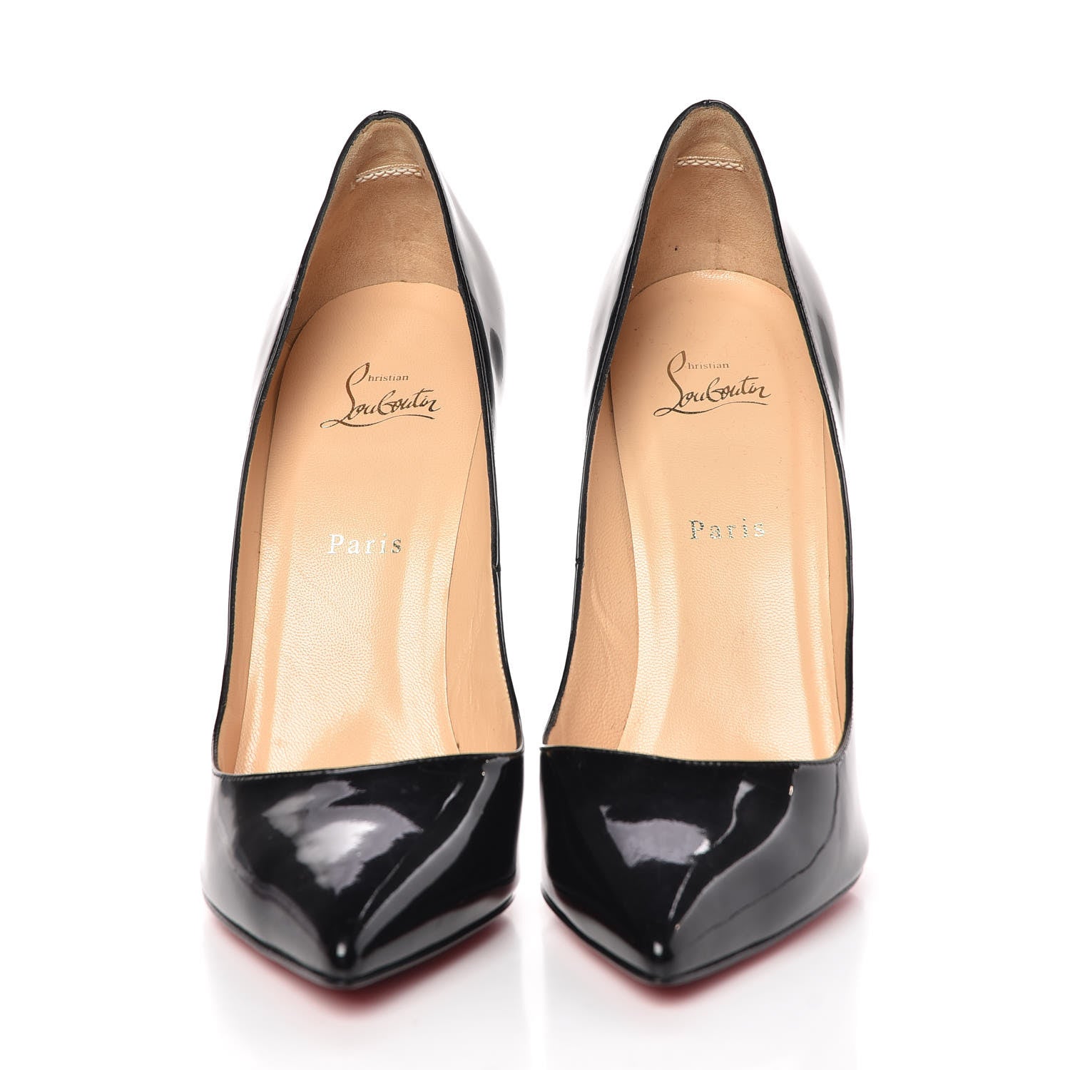 Christian Louboutin Patent Pigalle 120 Pumps 42 Black 2 of 9