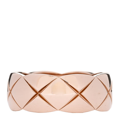 Chanel 18K Beige Gold Small Coco Crush Ring 47 4.25 1 of 6