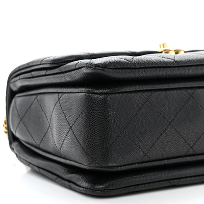 Chanel Caviar Quilted Coco First Flap Black 9 of 11