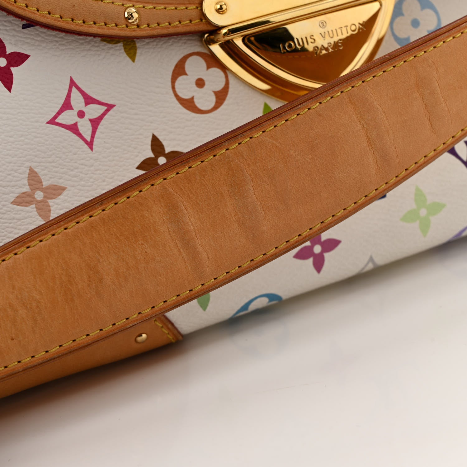 Louis Vuitton Monogram Multicolor Beverly MM White 13 of 13
