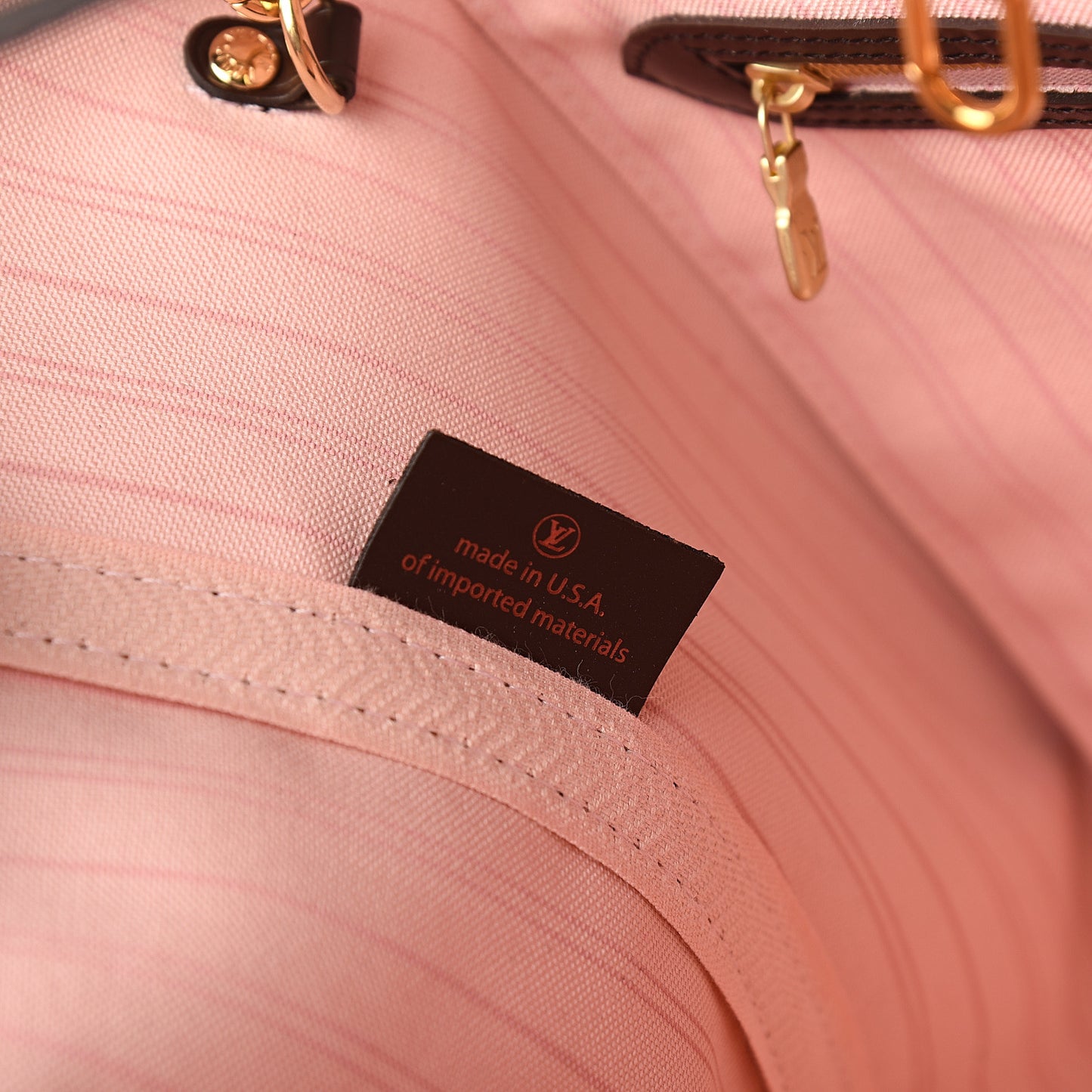 Damier Ebene Neo Neverfull MM Rose Ballerine