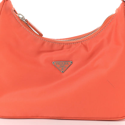 Prada Tessuto Nylon Sport Shoulder Bag Orange 7 of 10