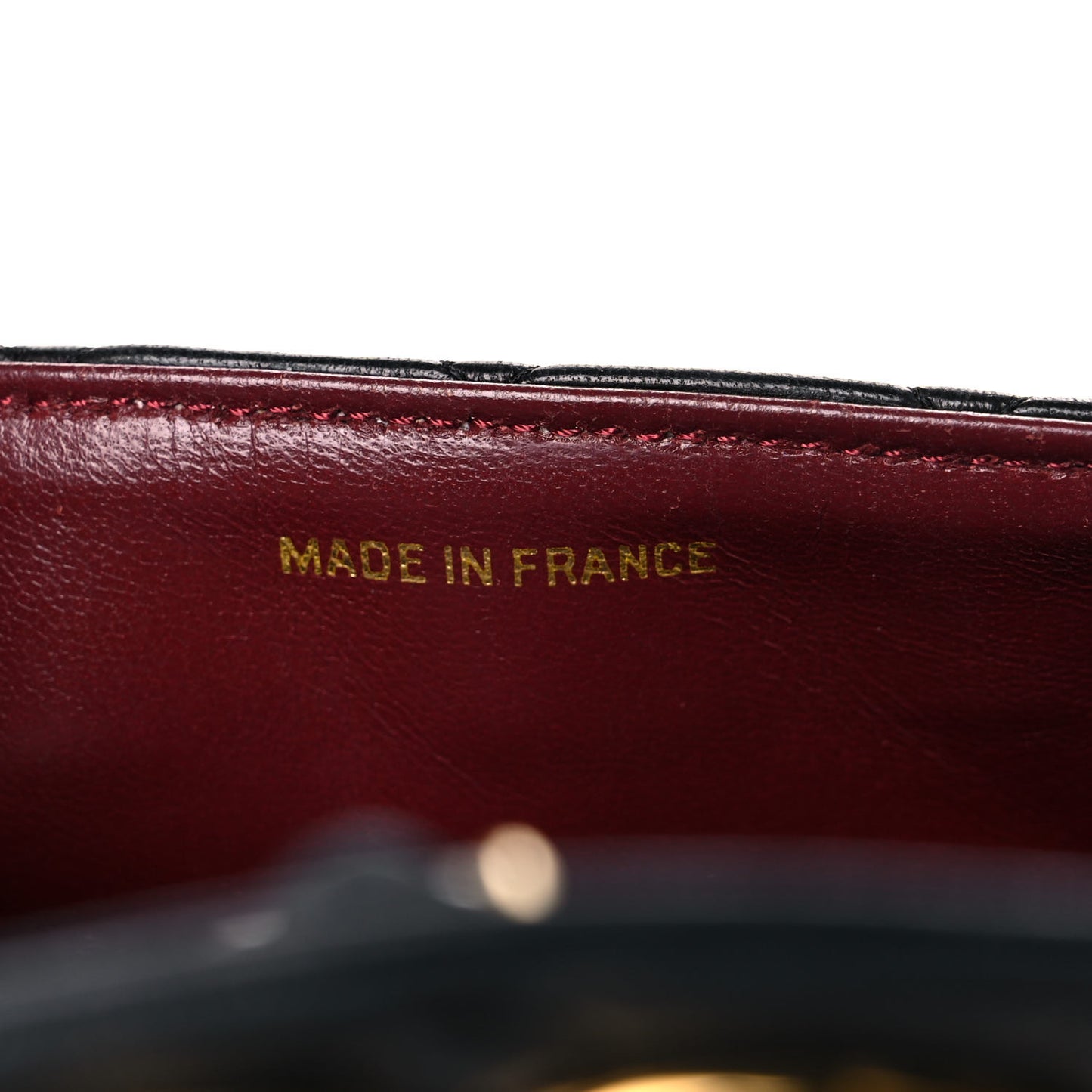Lambskin Quilted Small Single Flap Black