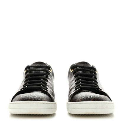 Louis Vuitton Patent Monogram Frontrow Sneakers 38.5 2 of 12