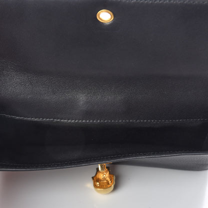 Alexander McQueen Calfskin Skull Continental Wallet Black 7 of 7