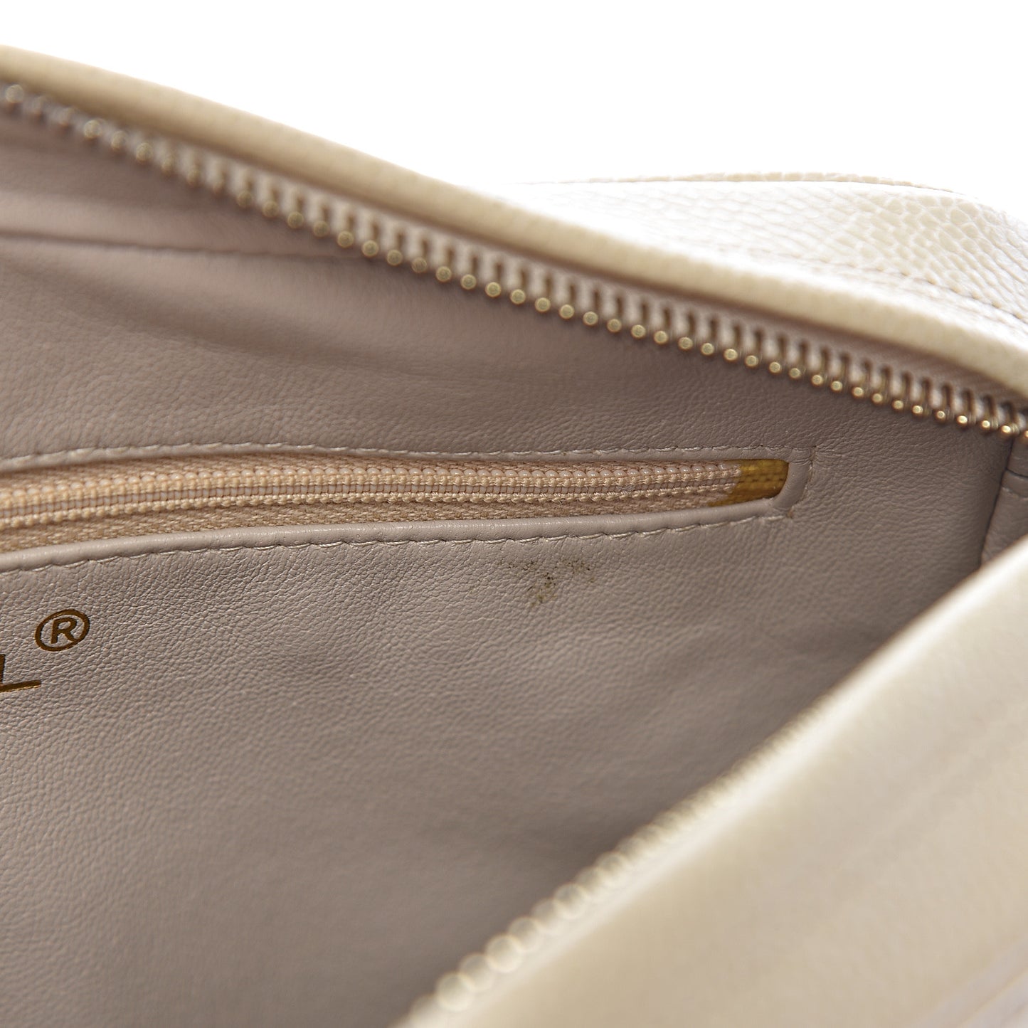 Caviar CC Camera Case Beige