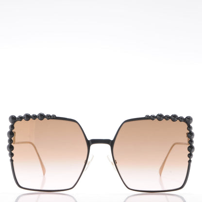 Fendi Square Dots Sunglasses FF 0259/S Black 2 of 8