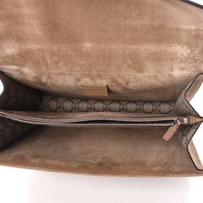 Gucci GG Supreme Monogram Medium Dionysus Shoulder Bag Taupe 5 of 10