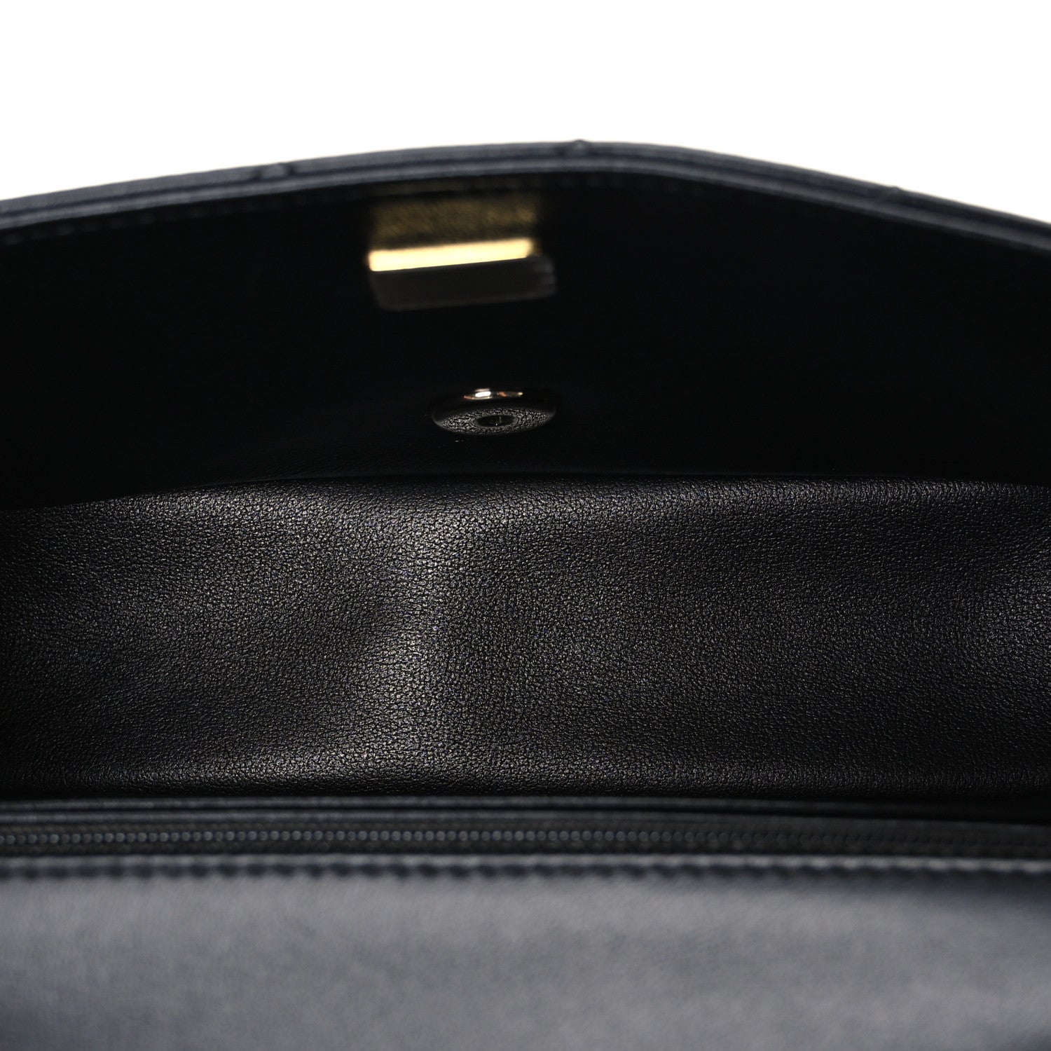 Chanel Lambskin Quilted Mini Rectangular Flap Black 5 of 10