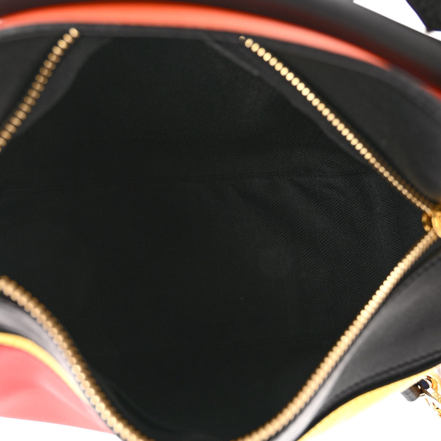 Calfskin Small Puzzle Bag Multicolor Black