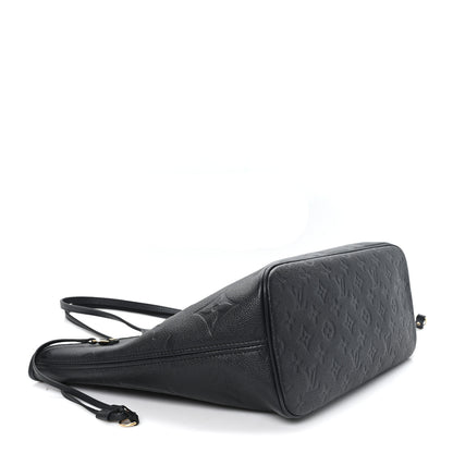 Louis Vuitton Empreinte Monogram Giant Neverfull MM Black 5 of 10