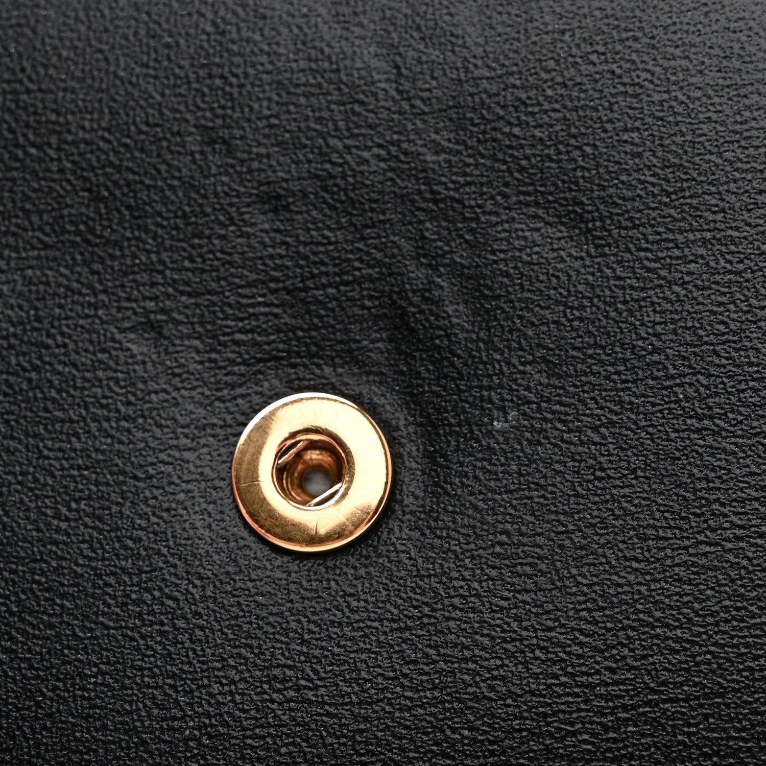 Celine Shiny Calfskin Small Triomphe Wallet Black 10 of 11