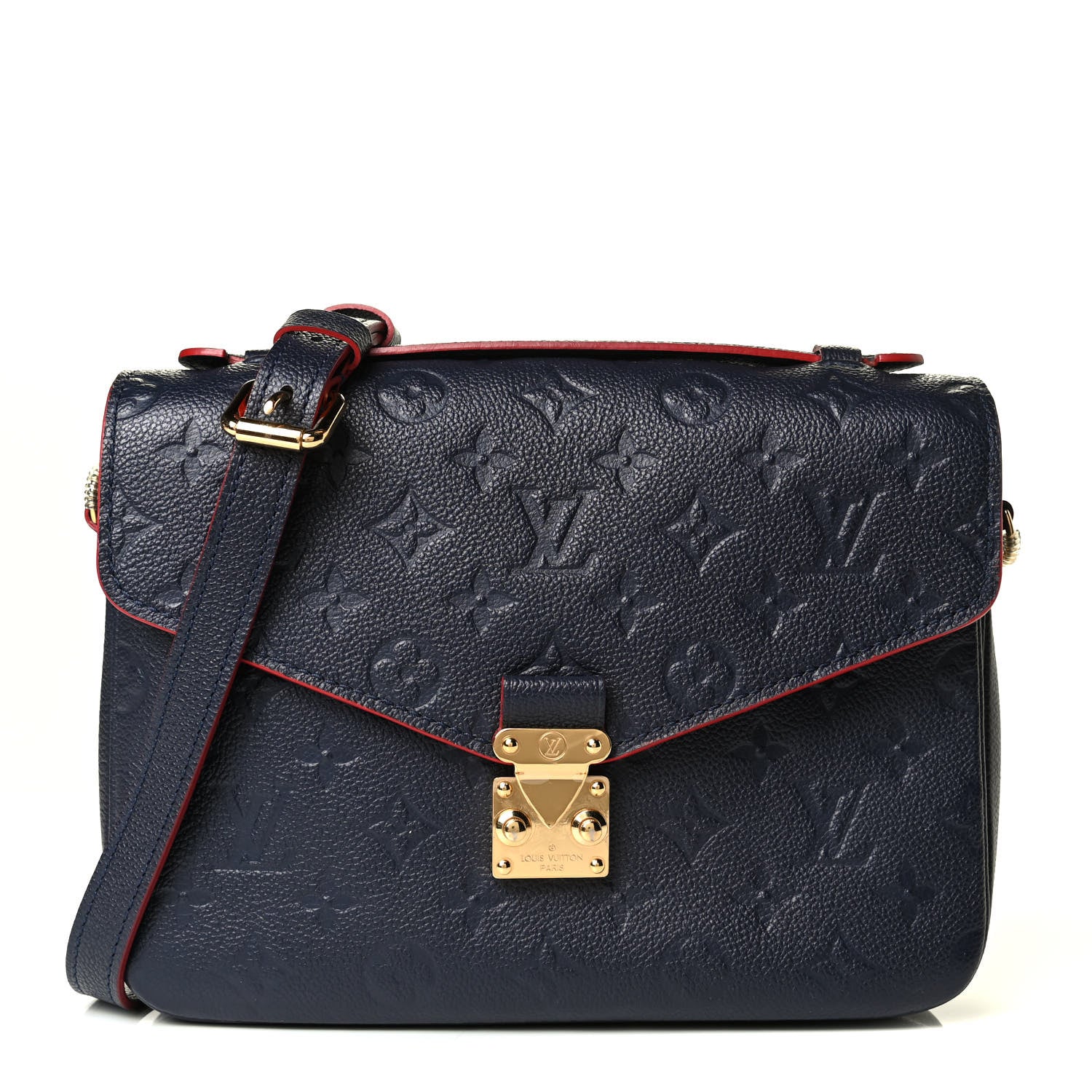 Louis Vuitton Empreinte Pochette Metis Marine Rouge 1 of 6