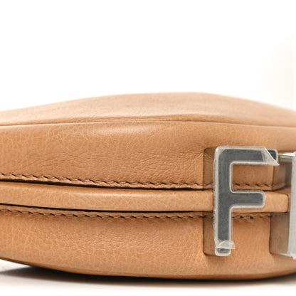 Fendi Vitello Grace Nano Fendigraphy Hobo Charm Miele Scuro 9 of 10