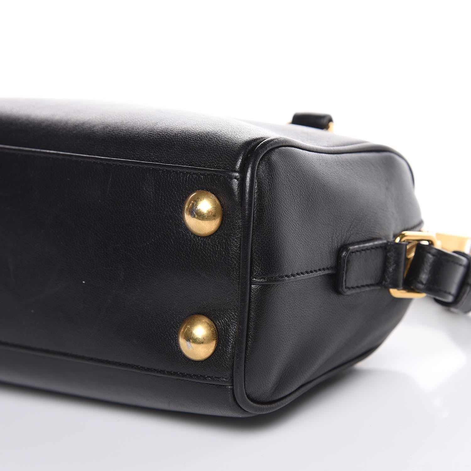 Saint Laurent Lambskin Toy Classic Duffle Black 10 of 13