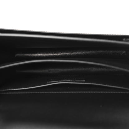 Saint Laurent Glazed Calfskin Medium Monogram Sunset Black 5 of 9