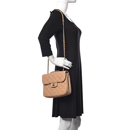 Chanel Caviar Quilted Medium Urban Companion Flap Beige 2 of 11