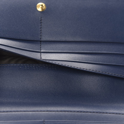 Gucci Guccissima Zip Around Long Wallet Blue 8 of 8