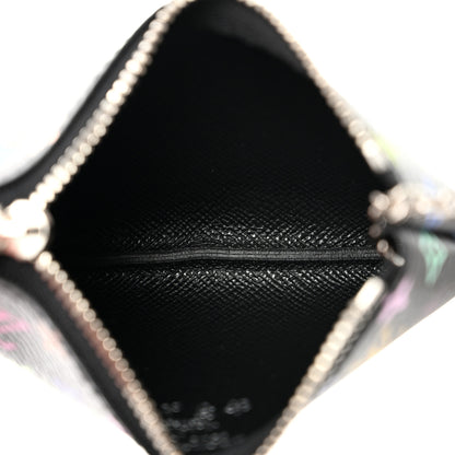 Louis Vuitton LV X TM Monogram Multicolor Key Pouch Black 5 of 7