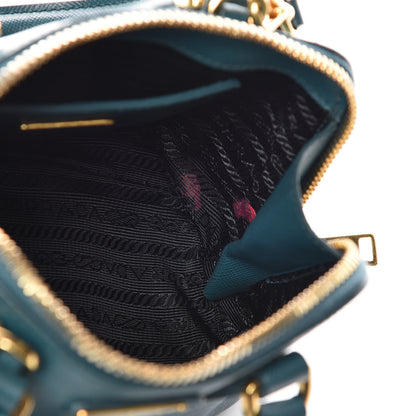 Prada Saffiano Lux Mini Promenade Tote Ottanio 5 of 11