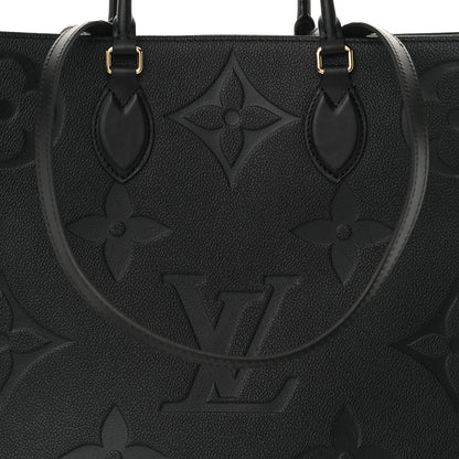 Louis Vuitton Empreinte Monogram Giant Onthego GM Black 7 of 10