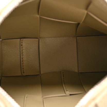 Bottega Veneta Lambskin Maxi Intrecciato Cassette Camera Bag Travertine 5 of 11