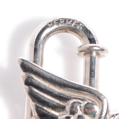 Hermes Pegasus Cadena Lock Palladium 3 of 7