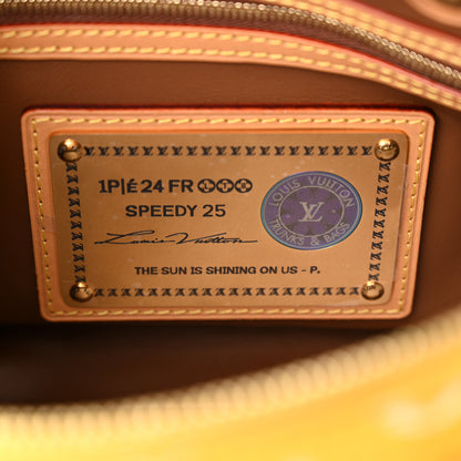 Louis Vuitton Calfskin Monogram Speedy P9 Bandouliere 25 Jaune Mat 7 of 11