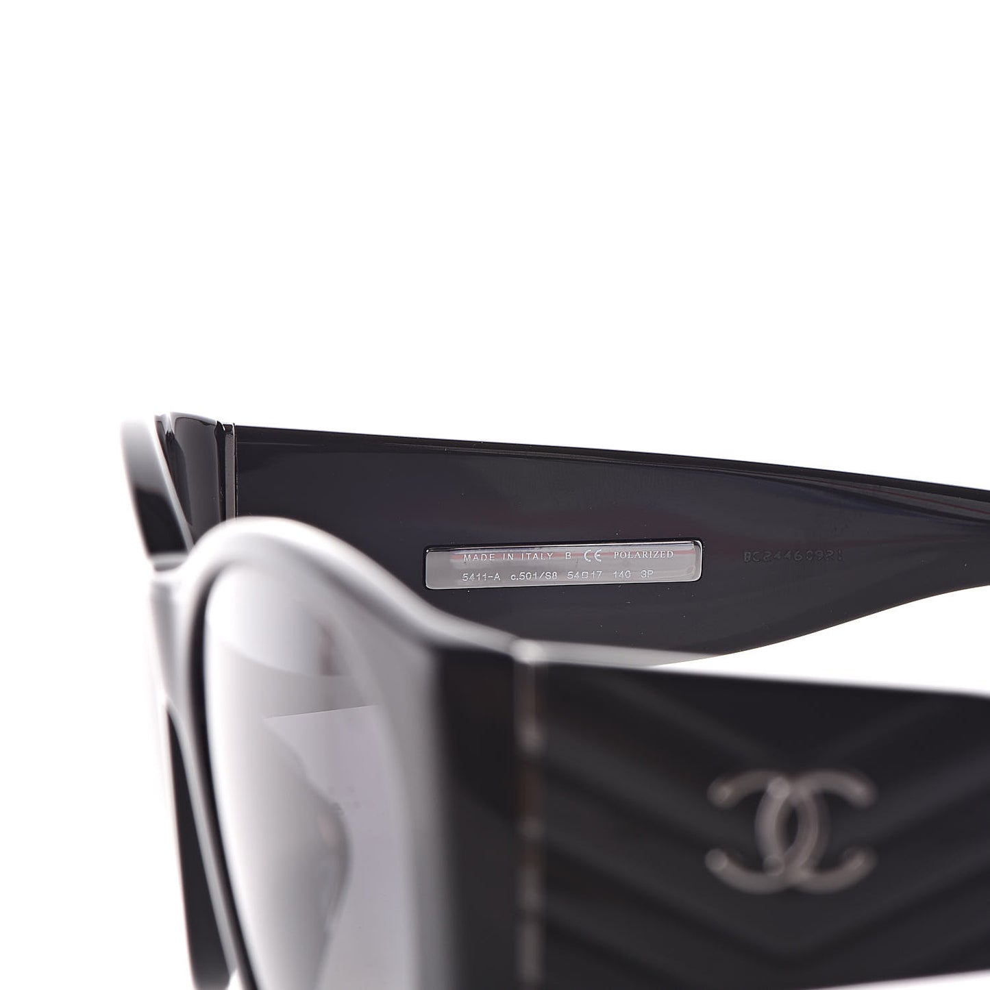 Oval Sunglasses 5411-A Black