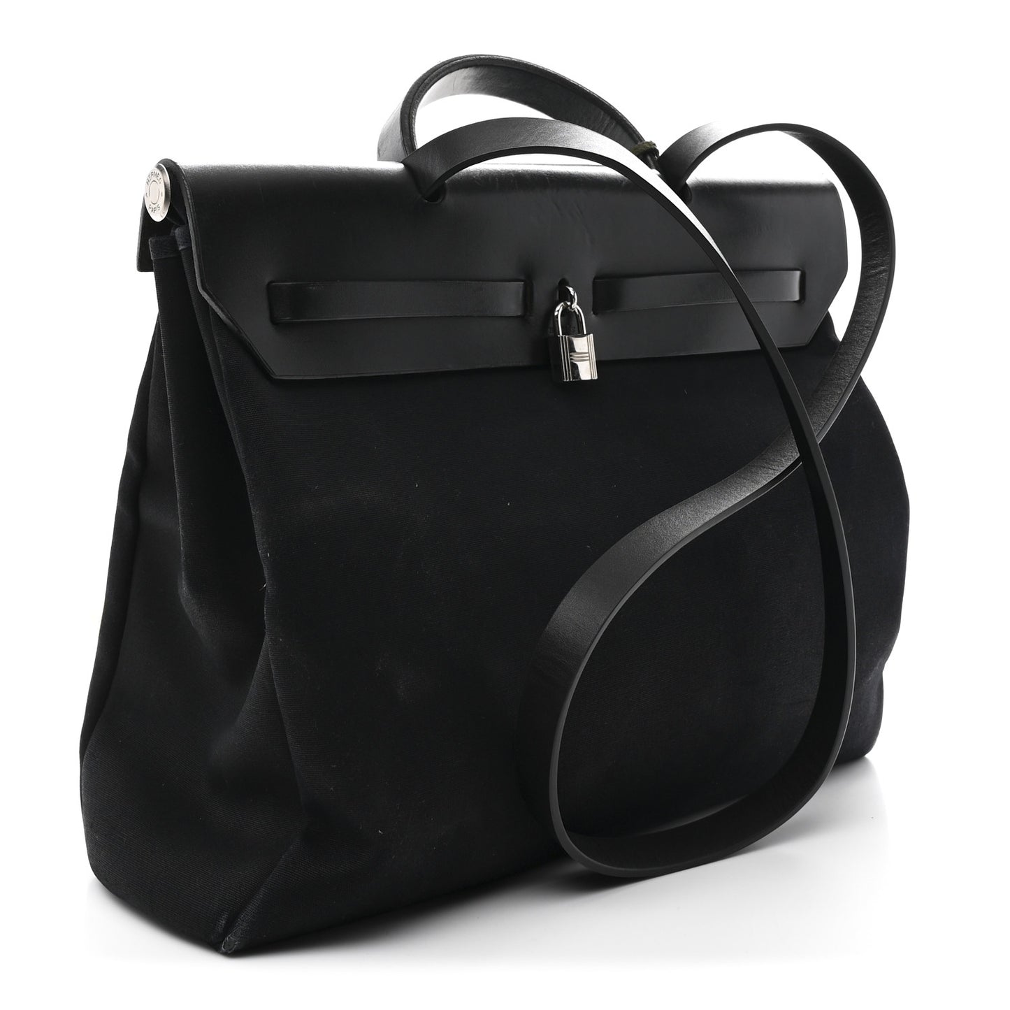 Military Toile Vache Hunter Herbag Messenger 39 Black