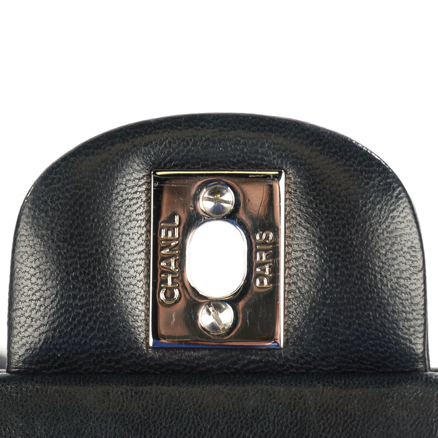 Chanel Lambskin Quilted Small Double Flap Black 9 of 10