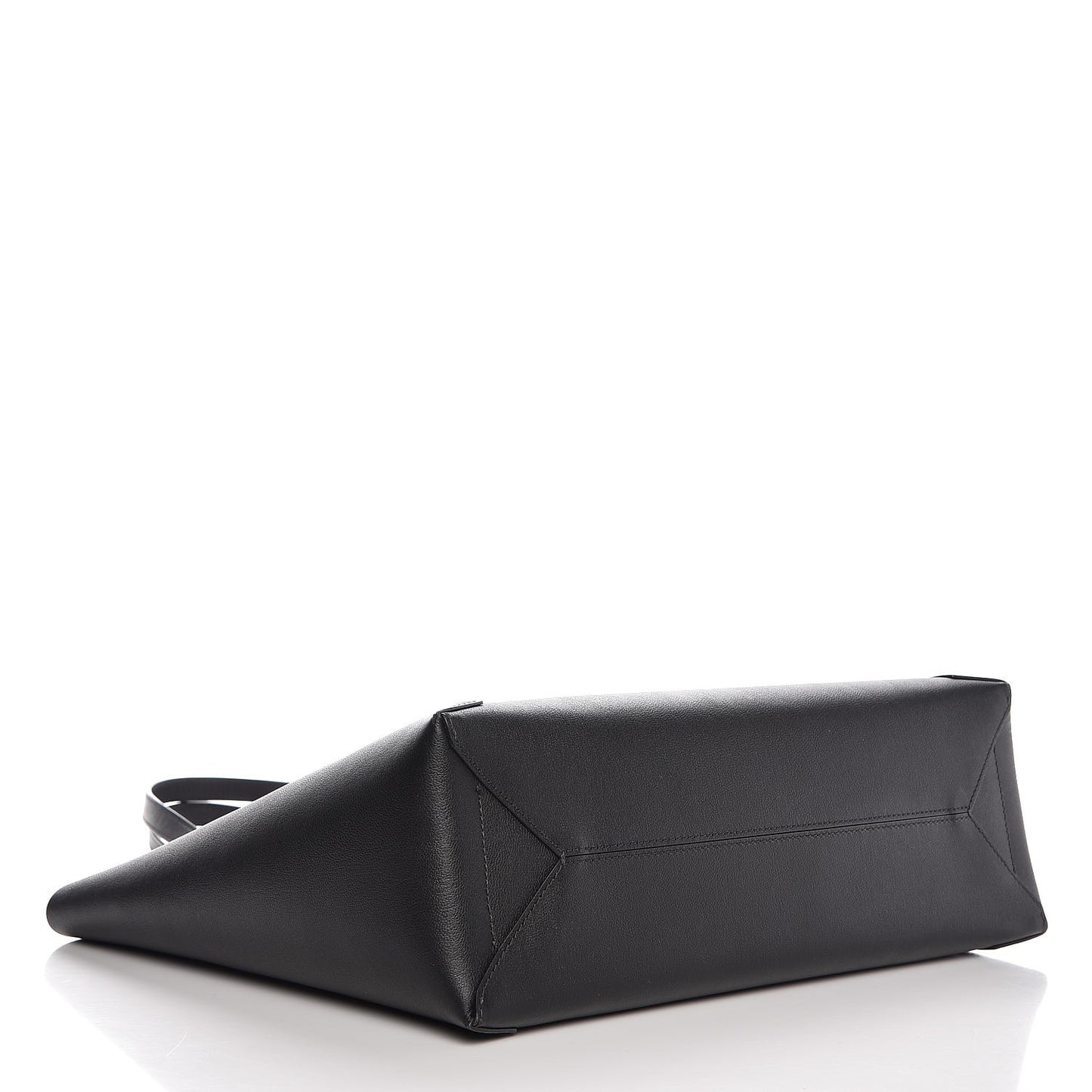 Calfskin Shopper Tote Black