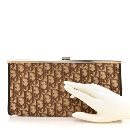 Christian Dior Monogram Clutch Brown 2 of 7
