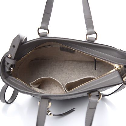 Gucci Microguccissima Small Bree Tote Graphite 5 of 9