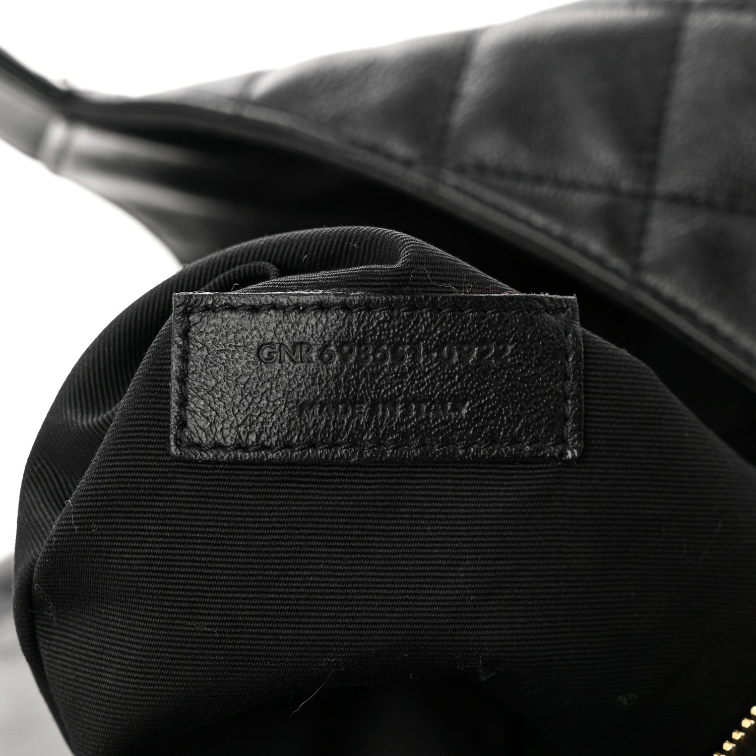 Saint Laurent Lambskin Quilted Maxi Icare Shopping Tote Black 8 of 12