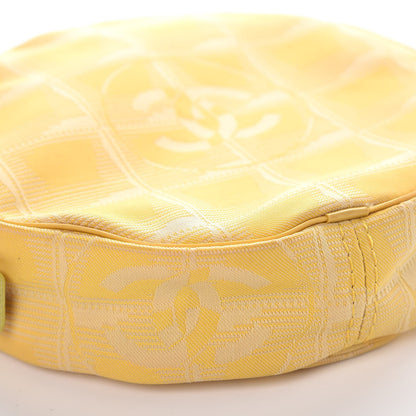 Chanel Nylon Travel Wristlet Yellow 9 of 10