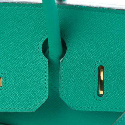 Hermes Epsom Birkin 30 Bleu Paon 22 of 22