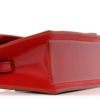 Jacquemus Glazed Calfskin Le Bambino Long Red 8 of 9