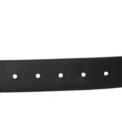 Louis Vuitton Calfskin 35mm Pont Neuf Belt 110 44 Black 4 of 8