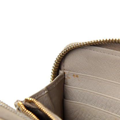 Prada Vitello Daino Zip Around Wallet Pomice 8 of 13