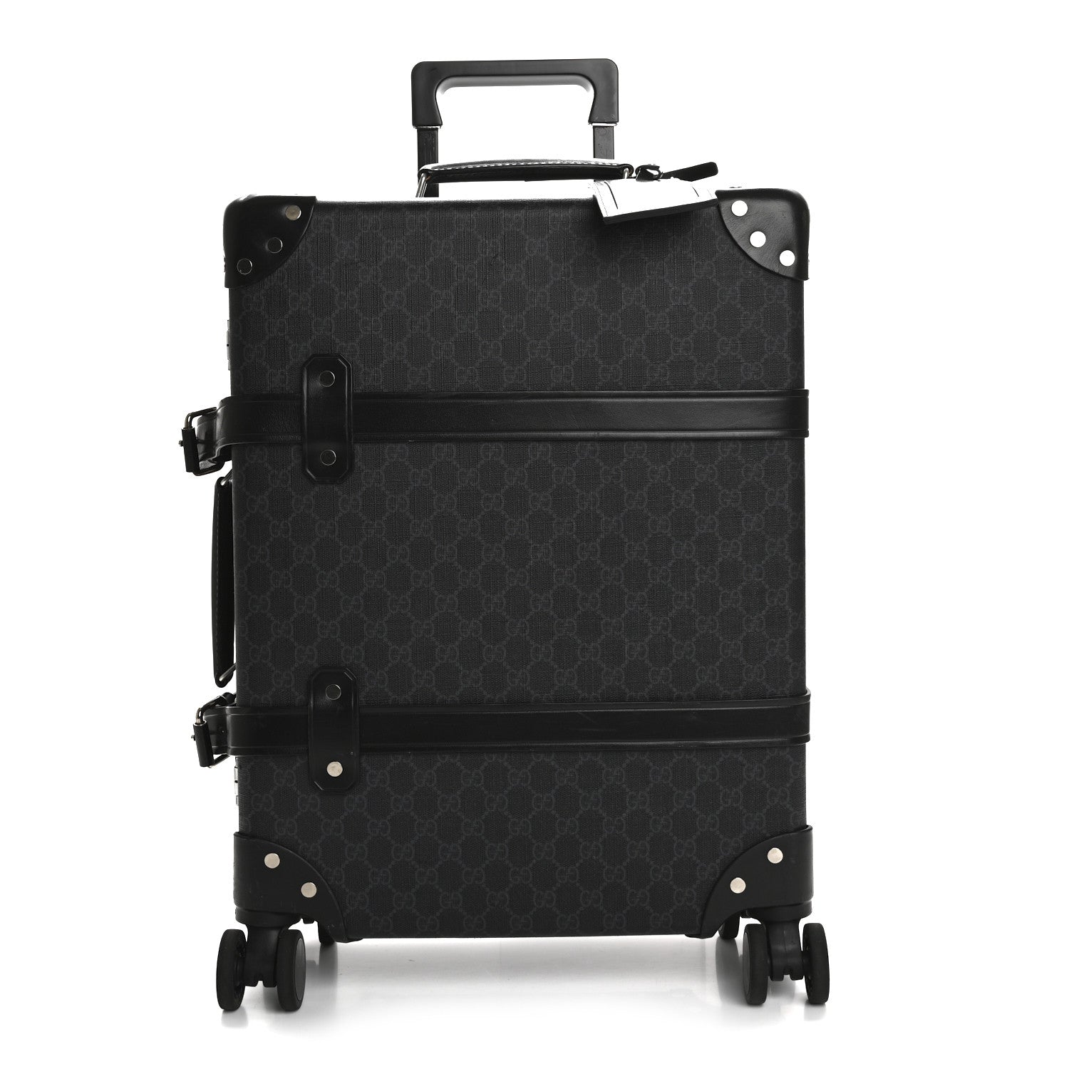 Gucci GG Supreme Monogram Globe-Trotter Carry-On Black 1 of 18
