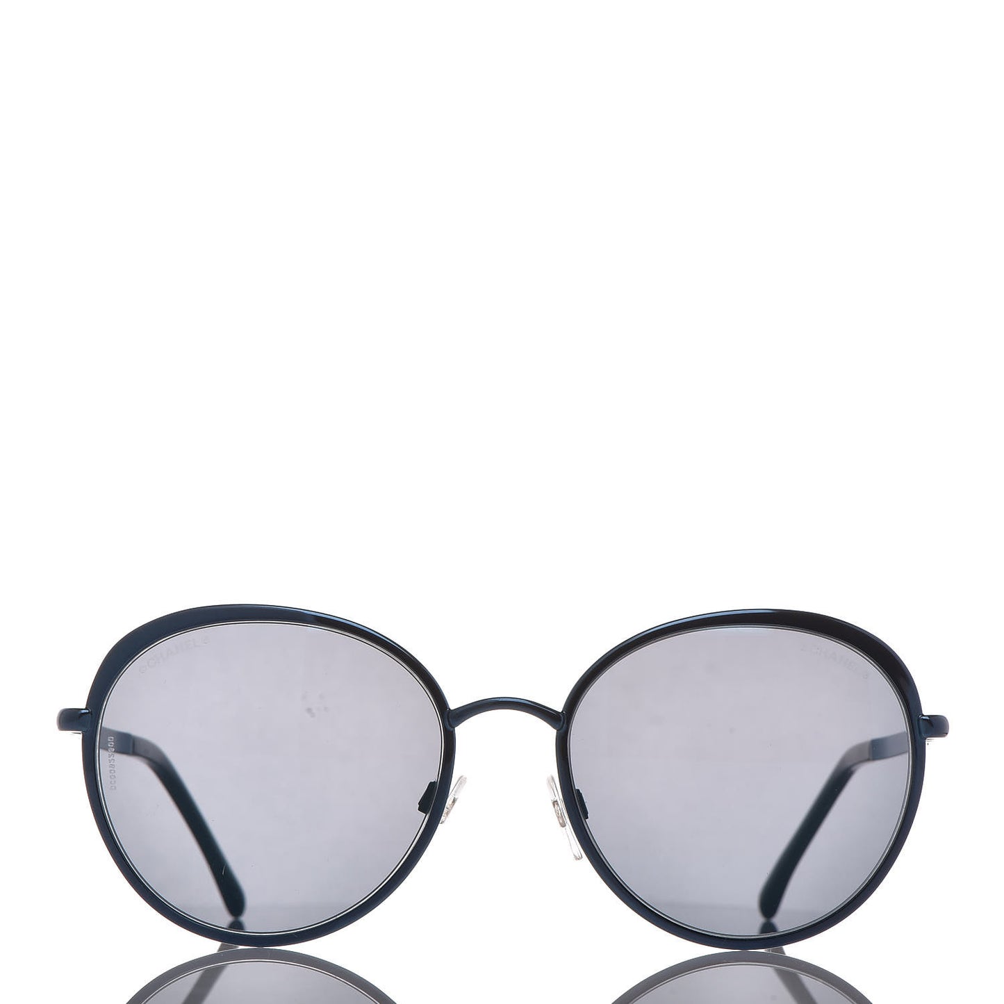 Round Spring Sunglasses 4206 Blue