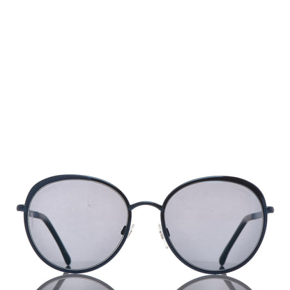 Chanel Round Spring Sunglasses 4206 Blue 2 of 6