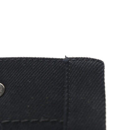 Saint Laurent Linen Calfskin Rive Gauche Tote Black 17 of 20