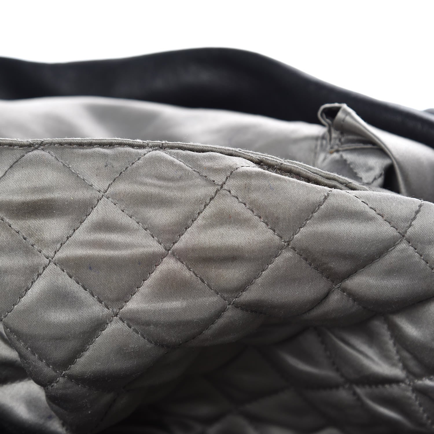 Chanel Lambskin Chain Shoulder Bag Black 25 of 26