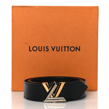 Louis Vuitton Epi 30mm LV Twist Belt 85 34 Black 8 of 8