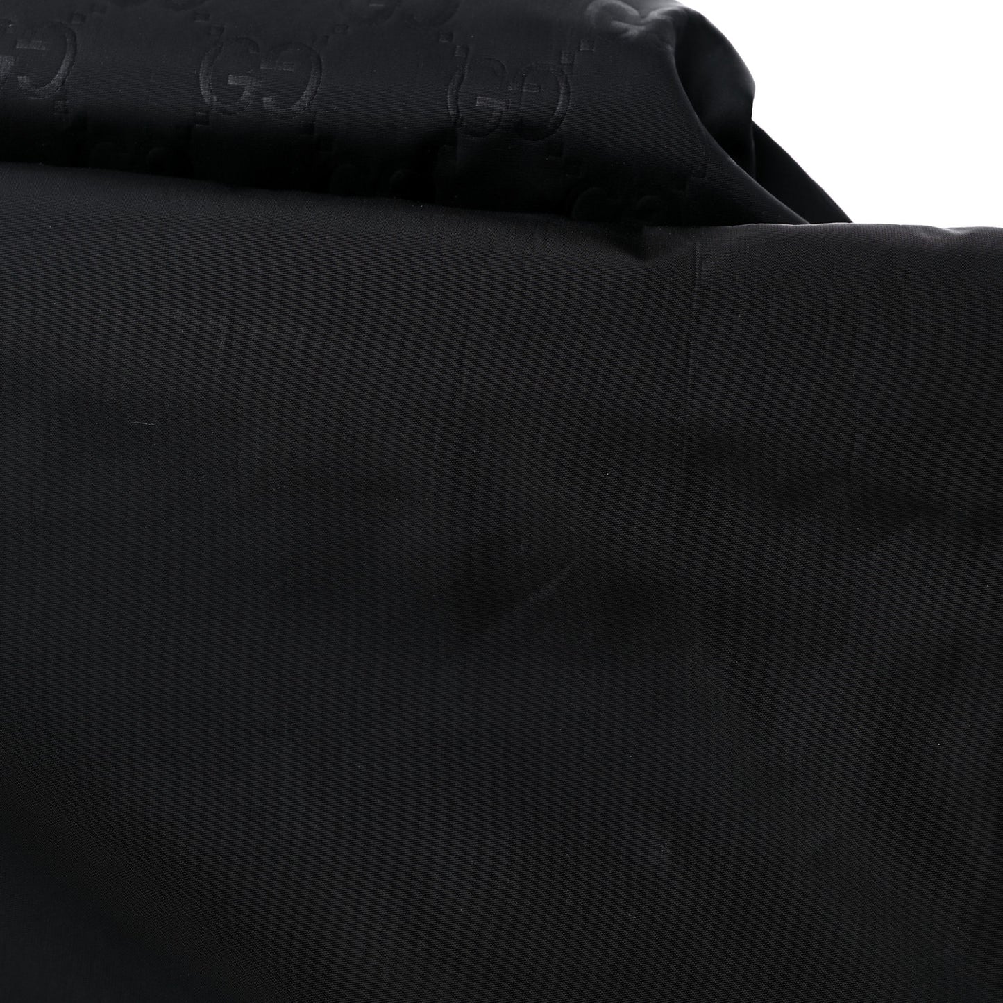 Nylon Monogram Medium Light Double Buckle Backpack Black
